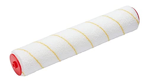Image of ProDec Advance 12" x 1.75" Short Pile Microfibre Trade Professional Woven Paint Roller for Emulsion, Gloss, Satin, Undercoat, Primer, Woodstain and Varnish on Interior Walls, Ceilings, White