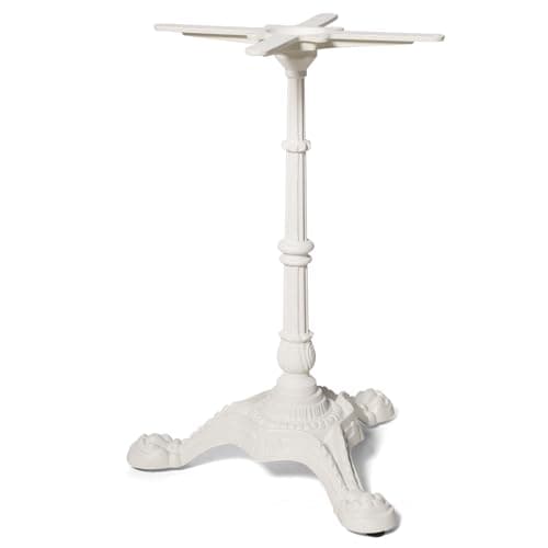 Image of BOKKOLIK French Style 28inch High Table Base-Vintage Furniture Leg for Home Kitchen Restaurant Cafe House-Heavy Duty Cast Iron Design Table Leg-22 * 22 * 28inch(L*W*H)