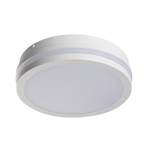 Image of Kanlux Beno Wall Mounted LED Ceiling Light - Adjustable Motion Sensor SMD LED Lights for Bedroom - Energy Efficient 220-240V AC 18W Wall Lights 80 Ra Colour Rendering Bath Ceiling Lights - White