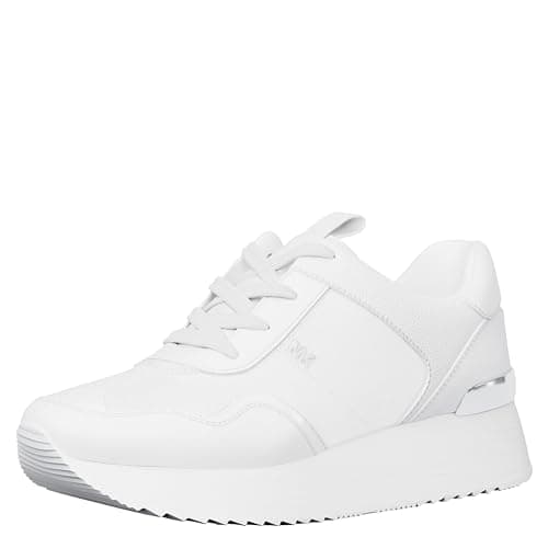 Image of Michael Kors 43R4RNFSAD-085 Raina Trainer Women Optic White UK 3.5