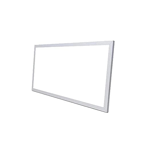 Image of Manningham Lighting Led Panel Ceiling Light - 1200 x 600mm 80W LED Light Panels – Recessed Ultra-Slim Rectangle Ceiling Lights - Super Bright Daylight 6500K Lighting - Ideal for Office & Warehouse