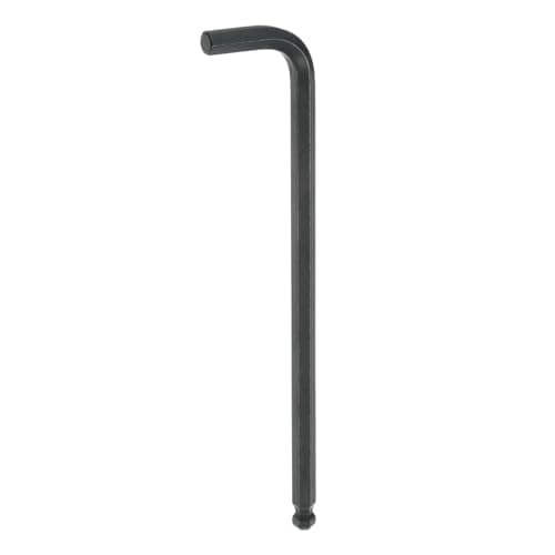 Image of sourcing map Ball End Hex Key Wrench 8mm L-Shape Extra Long Arm Hexagon Metric Wrenches Chrome Vanadium Steel Repairing Tool for Home Repair Black