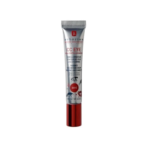 Image of Erborian - CC Eye Cream with Centella Asiatica - Illuminating, Moisturizing and Correcting Tinted Eye Cream Doré/golden Shade SPF 20 - Smoothes and Corrects Dark Circles - 10 ml