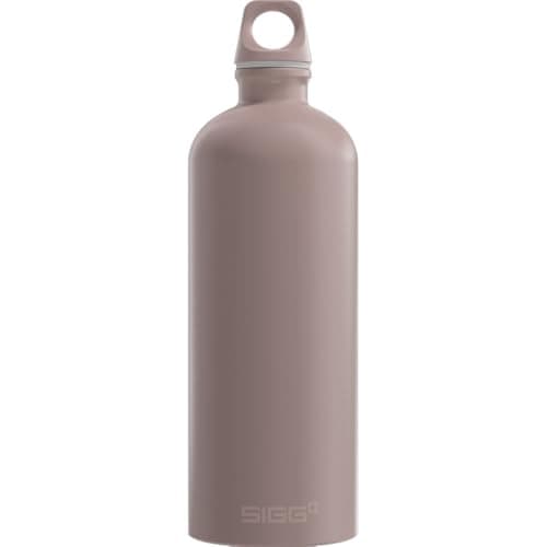 Image of Sigg - Aluminium Water Bottle - Traveller Dusk - Swiss Made - Climate Partner Certified - Suitable for Carbonated Drinks - Leak-Proof - Feather-Light - BPA-Free - Outdoor - Pink - 1L