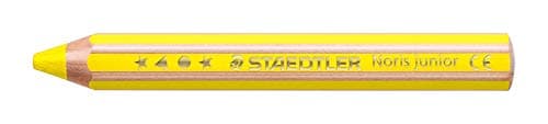 Image of STAEDTLER Noris Junior 140-1 3-in-1 coloured pencil, yellow