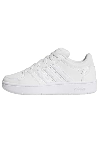 Image of adidas Unisex Kids Hoops Classic J Shoes, FTWR White/FTWR White/Grey Two, 3.5 UK