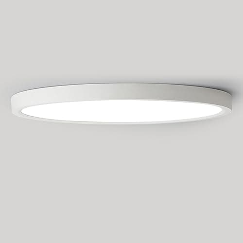 Image of LVL LED Ceiling Light 12W 1100lm Natural White 4000K Round D180mm Modern Surface Mount Ceiling Lamp for Living Room Hallway Kitchen Bedroom