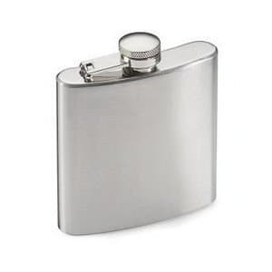 Image of LondonExpress Stainless Steel Leak Proof Hip Flask Drink Holder 4 6 7 8 Oz for Whiskey Vodka Liquor Alcohol for Groomsman Hiking Hunting Camping (8oz)