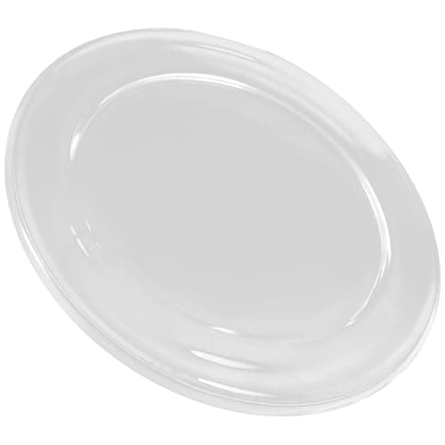 Image of Healeved Glass Candle Holder Plate round Tea Light Tray Decorative Desktop Candleholder for Home Décor and Table Centerpiece