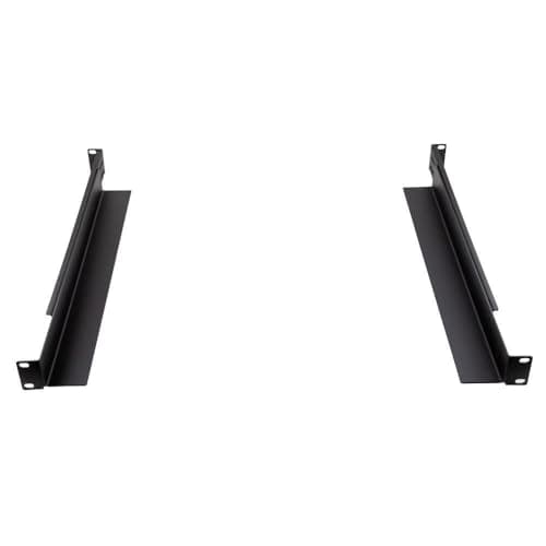 Image of kenable 1U Adjustable Server Rack Rails 4 Post Mount L Bracket Kit 53cm to 81cm Depth for 19 inch Cabinet