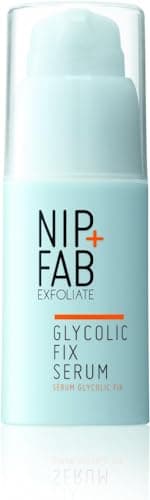 Image of Nip + Fab Glycolic Acid Fix Serum for Face with Aloe Vera, AHA Anti-Aging for Fine Lines and Wrinkles, Refine Minimize Pores, Skin Toning, 30 ml