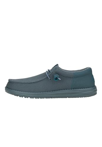 Image of HEYDUDE - Men's Wally Funk Mono Slip-On Shoes, Dark Slate, 7 UK