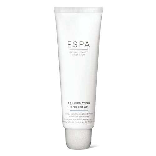 Image of ESPA Rejuvenating Hand Cream 50ml | Deeply Hydrating Moisturiser | Nourishes, Softens & Protects Hands & Nails | Shea Butter, Rosehip & Botanical Extracts for Smooth, Revitalised Skin