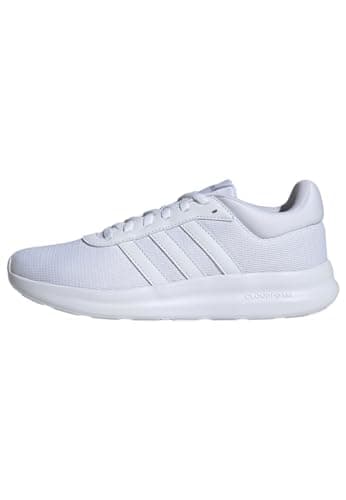 Image of adidas Women's LITE Racer 4.0 Shoes, Cloud White/Cloud White/Grey Two, 5.5 UK