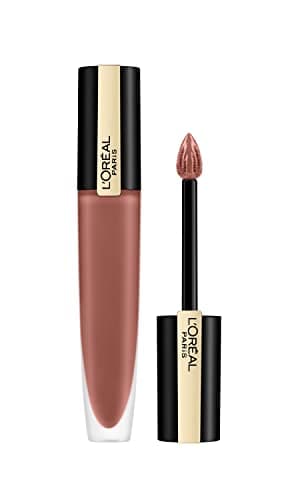 Image of L'Oréal Paris Lipstick, Rouge Signature Liquid Lip Ink,Lasts upto 24H, Lightweight Bare-Lip Sensation & Ultra-Matte High-Impact Statement, Shade: 122 I Tease, 1 Count (Pack of 1)