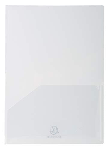 Image of Exacompta - Ref 3965E - Twin Pocket Document Presentation Folder - Suitable for A3 Folded & A4 Documents, Holder for Business Card - Transparent (Pack of 10)