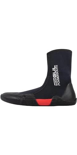 Image of Gul 5mm Easy-Zip Power Wetsuit Boot Boots Boot - Black - Unisex - Reinforced heel and toe for durability
