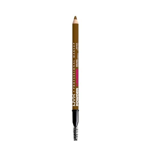 Image of NYX Professional Makeup Powder Louder Brow Pencil, Buildable Shades, Up to 12 Hours of Wear, Transfer and Fade Resistant, With Thickening Micro-Fibres, Vegan Formula, Shade: Blonde