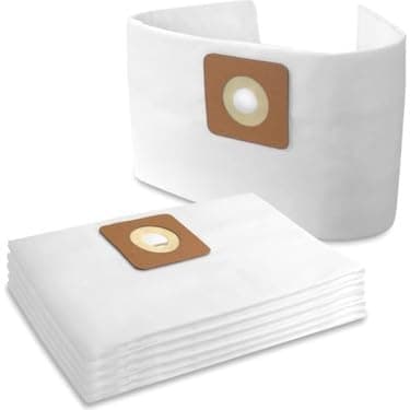 Image of Self Spares - 5Pcs. Fleece Bag Compatible With Bosch AdvancedVac 20, AdvancedVac 15, UniversalVac 15, Accessories for Vacuum Cleaner Dust Bags