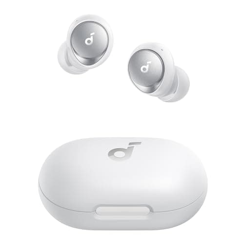 Image of soundcore by Anker Space A40 Auto-Adjustable Active Noise Cancelling Wireless Earbuds, Reduce Noise by Up to 98%, 50H Playtime, Hi-Res Sound, Comfortable Fit, App Customization, Wireless Charge