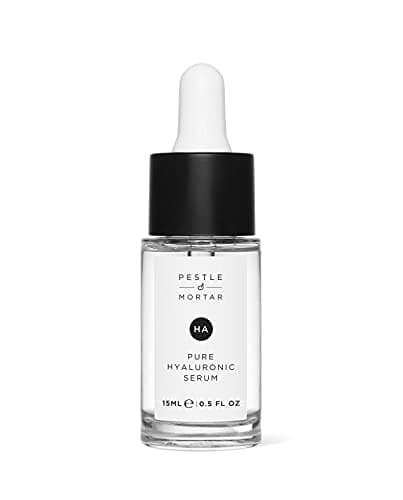 Image of Pestle & Mortar 2% Pure Hyaluronic Acid Serum for face with Vitamin B5, Super-hydrating, Anti ageing, instantly plumps-up the skin, Reduces fine lines and wrinkles, Vegan & Cruelty-Free 15ml