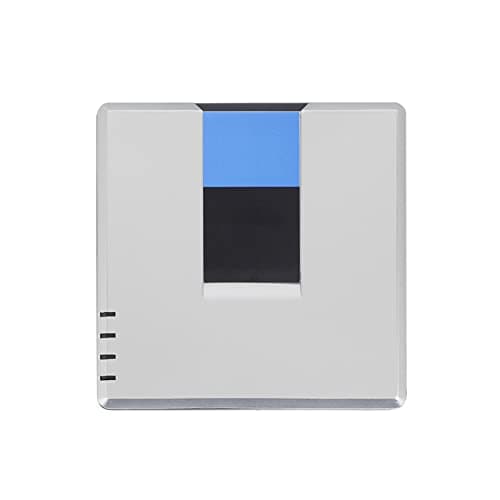 Image of Voip Adapter for Analogue Phones, 2 Ports VoIP Gateway VoIP Telephone Connections RJ-45 Network Interface Ata Adapter Phone Grandstand, Support SIP V2 Protocol DHCP (UK Plug)