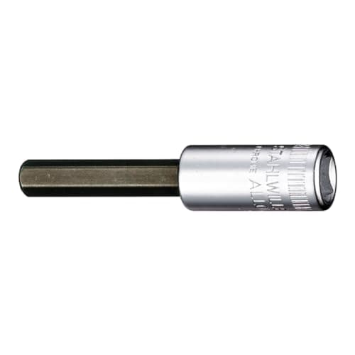 Image of Stahlwille STW444 1/4-Inch Drive 4 mm In-Hex Socket - Silver