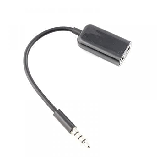 Image of Mr. Gadget's Solutions Earphone/Headphone 3.5mm Audio Splitter/Divider – Black