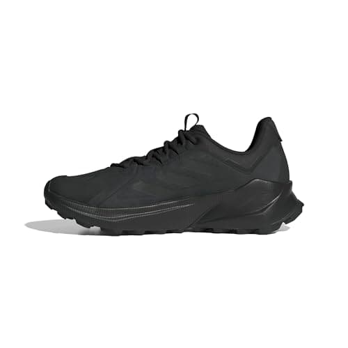 Image of adidas Men's Terrex Trailmaker 2 Leather Hiking Shoes, core Black/core Black/Grey Four, 9 UK