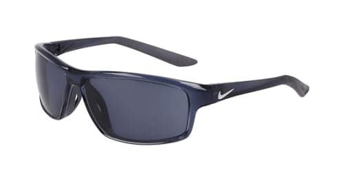 Image of Nike RABID 22 DV2371 021 Dark Grey/Grey Sunglasses Unisex Iniettato, Rectangle, 62