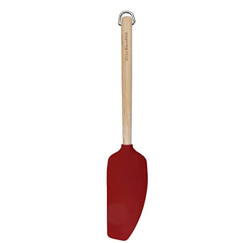 Image of KitchenAid Birchwood Classic Mixer Spatula - Empire Red