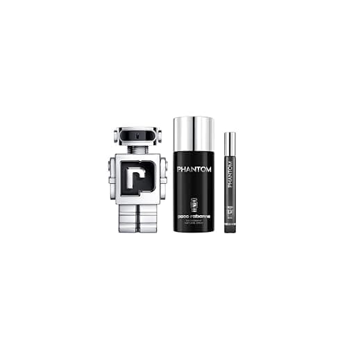 Image of Paco Rabanne Phantom Eau de Toilette 100ml Gift Set 2024 (Contains 100ml EDT, 150ml Deodorant Spray and 10ml Travel Spray)