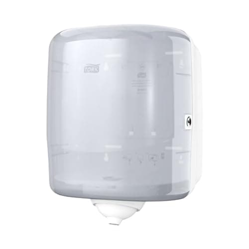 Image of Tork Reflex Centrefeed Dispenser White M4, Single-sheet Dispensing, Performance Range, 473190