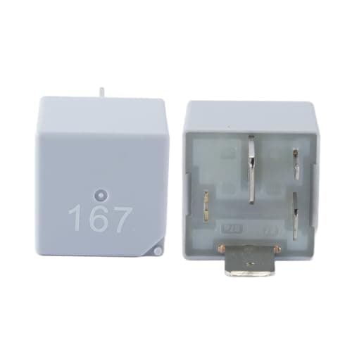 Image of Ausi Fuel Pump Relay Replacement 191906383C 357906381A Compatible with VW Compatible with Audi Motor Control Relay DC 12V