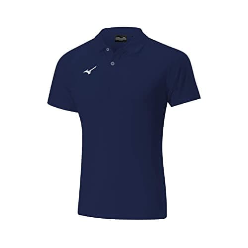 Image of Mizuno Men's Shizuoka Free Time Polo Shirt T, Navy, 3XL