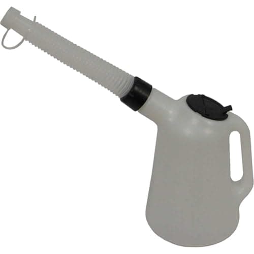 Image of Lumatic Polyethylene Oil Measure Jug with Spout 5 litre