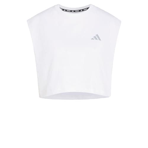 Image of adidas Women's adi365 Running Essentials Crop T-Shirt, White, M