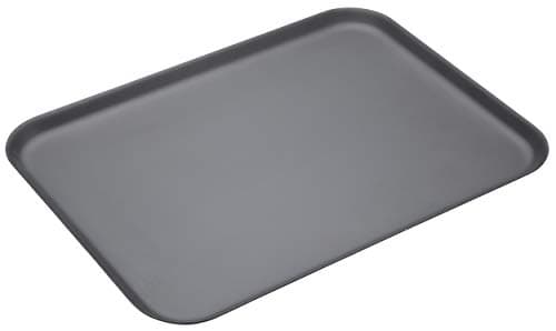 Image of MasterClass Hard Anodised Aluminium Baking Tray, Oven Tin with Teflon, Non Stick Coating, 42 x 31 cm, Black