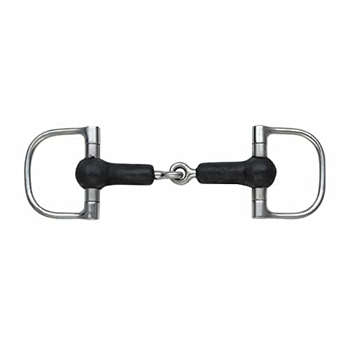 Image of Shires Rubber Jointed Dee Bit 5" Steel