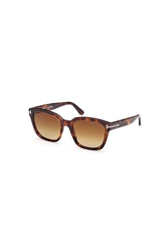 Image of Tom Ford Haylay Women's Sunglasses, Dark Havana/Gradient Smoke, Brown, One Size, brown, One Size
