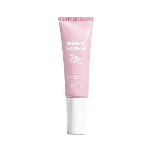 Image of Bounce Eye Cream with Vegan Collagen Peptides - Hydrating Under Eye Cream for Fine Lines, Puffiness & Dark Circles - Lightweight Brightening Eye Cream for Smoother, Firmer Looking Skin