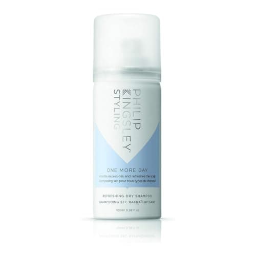 Image of Philip Kingsley | One More Day Refreshing Dry Shampoo Spray |Leave-In, No Rinse Dry Shampoo |Oil Absorbing, Cleansing, Volumizing |Cleanse Between Washes for Oily All Hair Types | 100ml