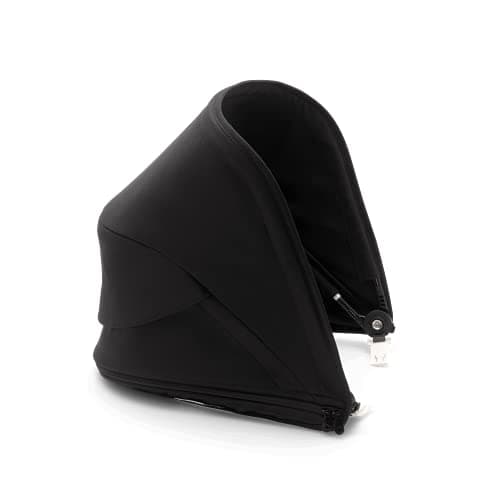 Image of Bugaboo Bee 6 Sun Canopy, Black Fabrics
