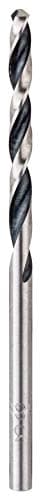 Image of Bosch Professional 3x HSS Twist Drill Bit Metal and Wood (for metal and wood, Ø 3 mm, length 61 mm, Drill accessories)