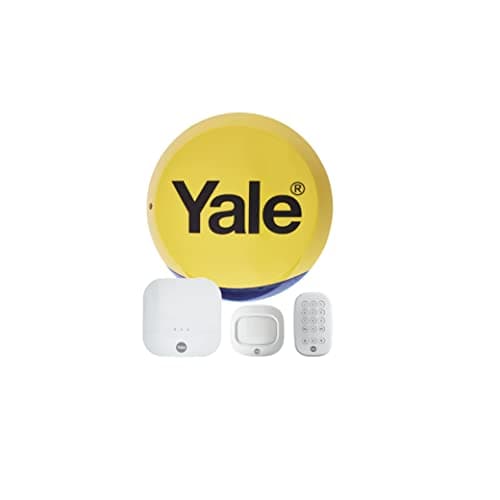 Image of Yale IA-310 Sync Smart Home Alarm Piece of 4 Kit Includes Sync Alarm Hub, External Siren, PIR Motion Detector and Keypad Works with Alexa, Google Assistant and Philips Hue [Energy Class A+], White