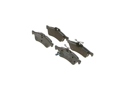Image of Bosch BP1041 - Brake Pads Car Rear Axle - Bosch Quality - Reduced Noise and Dust - ECE-R90 Certified - Copper-Free - 1 Set of 4 Pads