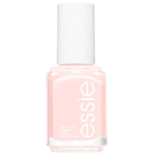 Image of Essie Nail Polish 9 Vanity Fairest Sheer Pastel Pink Shimmer Colour, Original High Shine and High Coverage Nail Polish 13.5 ml