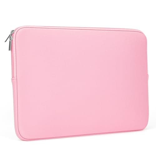 Image of MicaYoung 14 Inch Laptop Sleeve Protective Case Soft Cover Compatible with 14 Inch Acer ASUS HP Dell Chromebook Thinkpad Notebook, Pink