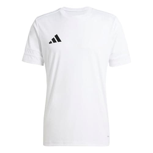 Image of adidas Men's SQUADRA25 Jersey Short Sleeve, White/White/Black, L