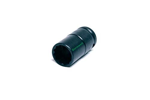 Image of Barnwell 21mm Bi-Hex Impact Scaffold Socket 1/2" Drive 52mm Long for Ratchet Gun